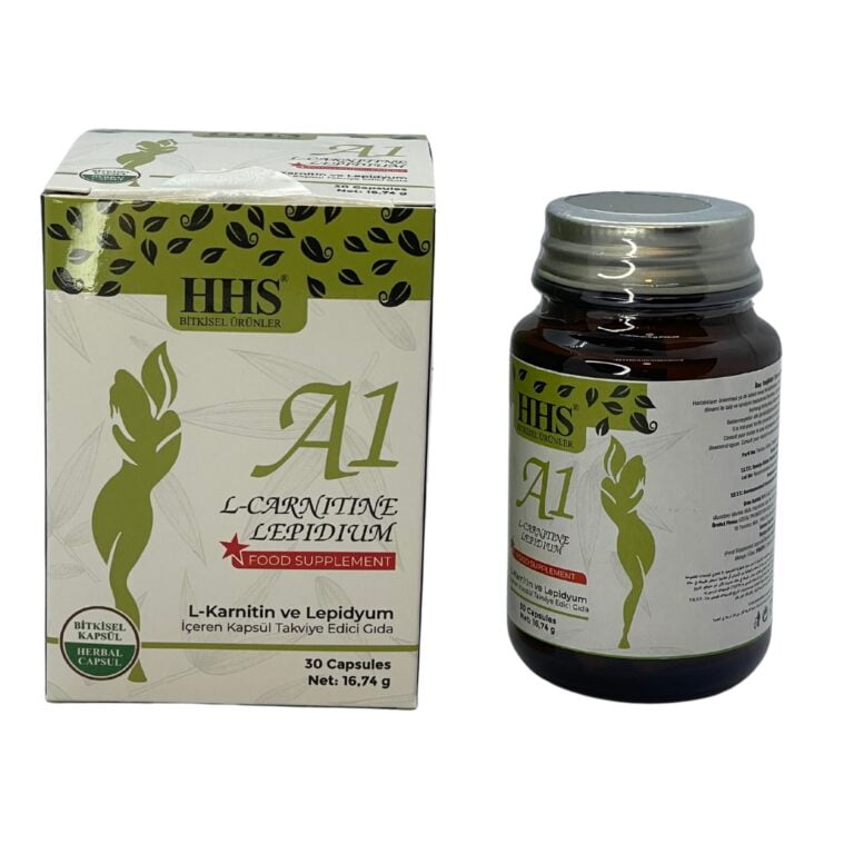 HHS Slimming Pills - Natural Herbal Extracts with L-Carnitine for Fat  Burning -
